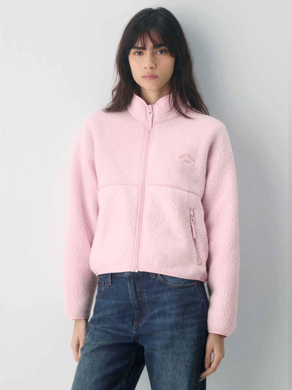 Aritzia Tna Polartec® Thermal Pro™ Mockneck Hi-Hip Zip-Up